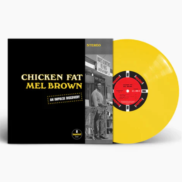  0203.apreview.Mel Brown Chicken Fat yellow vinyl 600x600.jpg